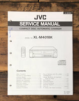 JVC XL-M401 BK CD Player  Service Manual *Original*
