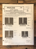 Philco Model M2861 M2862 M2863 M2865 Radio / Stereo  Service Manual *Original*