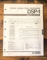 Yamaha DSP-1 Processor  Service Manual *Original*