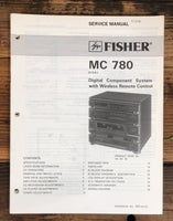 Fisher MC-780 Stereo  Service Manual *Original*