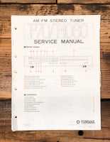 Yamaha T-70 T-1060 Tuner Service Manual *Original*