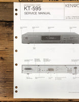 Kenwood KT-595 Tuner  Service Manual *Original*