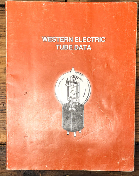 Western Electric Tube Data Book 2nd Edition 1994 Antique Electronic Supply