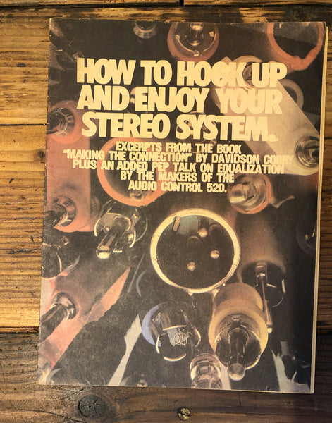 How to Hook Up Your Stereo System by AudioControl  29pg Dealer Brochure *Orig*