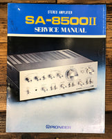 Pioneer SA-8500 MK2 SA-8500 II Amplifier Service Manual *Original*