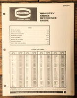 Columbia Electronic Cables Cross Reference Guide  13pg Dealer Brochure *Orig*