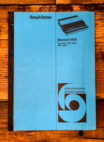 Bang & Olufsen B&O Beocord 5500   Service Manual *Original*