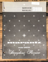 Marantz SR8000 Receiver  Service Manual *Original*