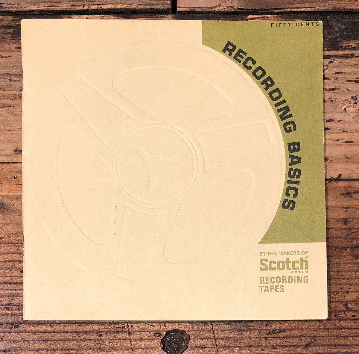 Scotch Recording Tapes "Recording Basics" Reel to Reel Brochure *Original*