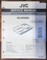 JVC RG-M10BU X'EYE Console  Service Manual *Original*