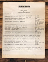 HH Scott Model 299C Amplifier Service Manual *Original*