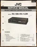 JVC RX-1 BK LBK Receiver  Service Manual *Original*
