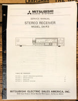 Mitsubishi DA-R3 Receiver  Service Manual *Original*