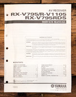 Yamaha RX-V795 R-V1105 RDS Receiver  Service Manual *Original*