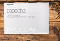 Bang Olufsen B&O Beocord 5500 Cassette  Owner / User Manual *Original*