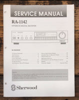 Sherwood RA-1142 Receiver  Service Manual *Original*