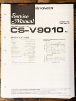 Pioneer CS-V9010 Speaker  Service Manual *Original*