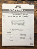 JVC RX-204 RX-205 -205TN Receiver  Service Manual *Original* #2