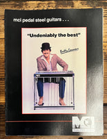 MCI Pedal Steel Guitars Single 10 12   3pg  Dealer Brochure  *Original*