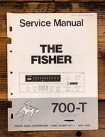 Fisher Model 700-T Receiver  Service Manual *Original*