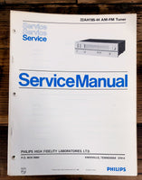 Philips 22AH185-44 AH 185 Tuner  Service Manual *Original*