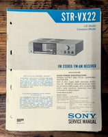 Sony STR-VX22 Receiver  Service Manual *Original*