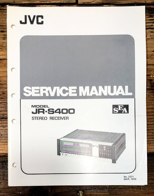 JVC JR-S400 Receiver Service Manual *Original*