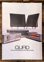 Quad Model 33 303 405 FM3   11pg Dealer Brochure  *Original*