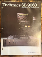 Technics SE-9060 Amplifier 3pg Brochure  *Original*