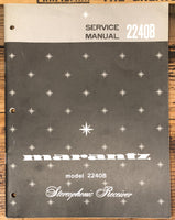 Marantz Model 2240B Receiver Service Manual *Original*