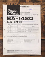 Pioneer SA-1280 SA-1480 Amplifier  Service Manual *Original*