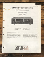 Onkyo TX-85 Receiver  Service Manual *Original*