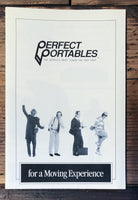 Perfect Portables Bozeman MT 90'S  8pg Dealer Brochure *Orig*