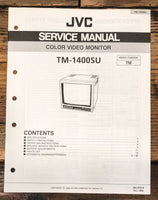 JVC TM-1400SU Monitor Service Manual *Original*