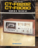 Pioneer CT-F8080 CT-F8282 Cassette Service Manual *Original*