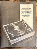 Elac Miracord Model 50H Record Player / Turntable 4pg Brochure  *Original*