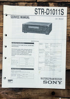 Sony STR-D1011S Receiver  Service Manual *Original*