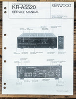 Kenwood KR-A5520 Receiver  Service Manual *Original*