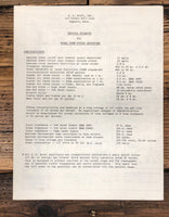 HH Scott Model 222B Amplifier Service Manual *Original*
