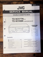 JVC TD-W217 TD-W218   Service Manual *Original*
