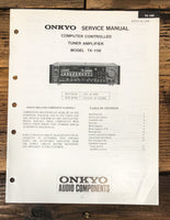 Onkyo TX-108 Receiver  Service Manual *Original*