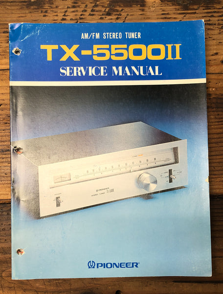 Pioneer TX-5500 II / 2 Tuner  Service Manual *Original*