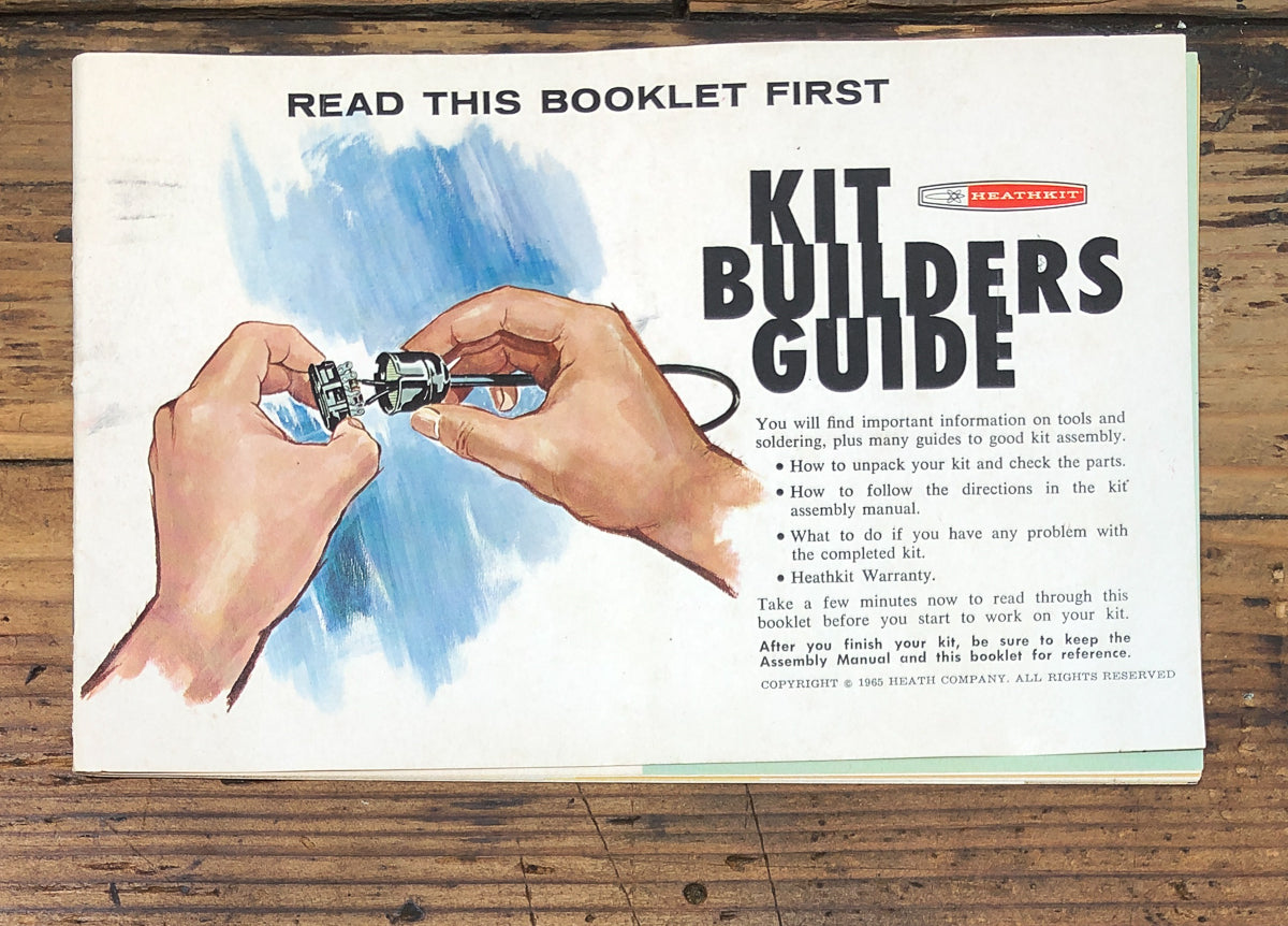 Heathkit Kit Builders Guide  Owners / User Manual *Original*