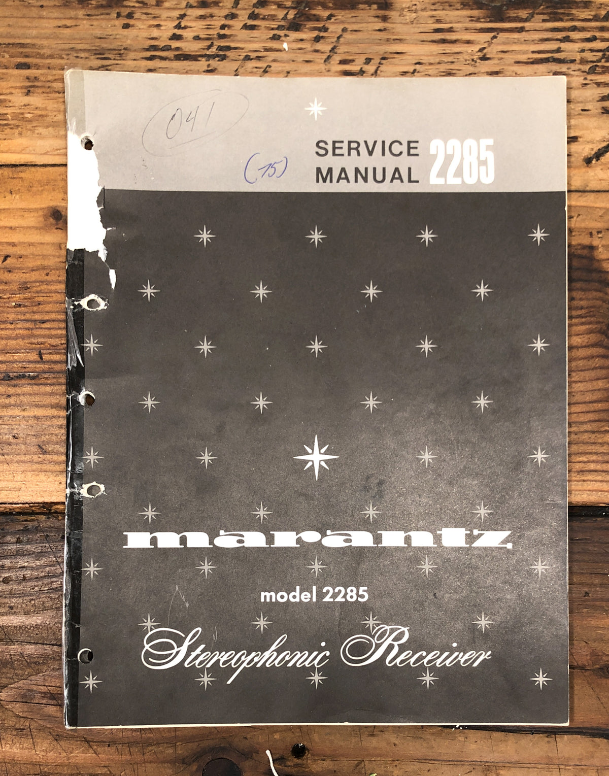 Marantz Model 2285 Receiver  Service Manual *Original*