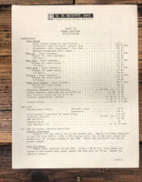 HH Scott Model 233 Amplifier Service Manual *Original*