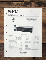 NEC AV-360 AV Center  Service Manual *Original*