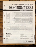 Yamaha EQ-1100 EQ-1100U Equalizer  Service Manual *Original*