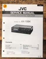 JVC AX-70 BK Amplifier  Service Manual *Original*