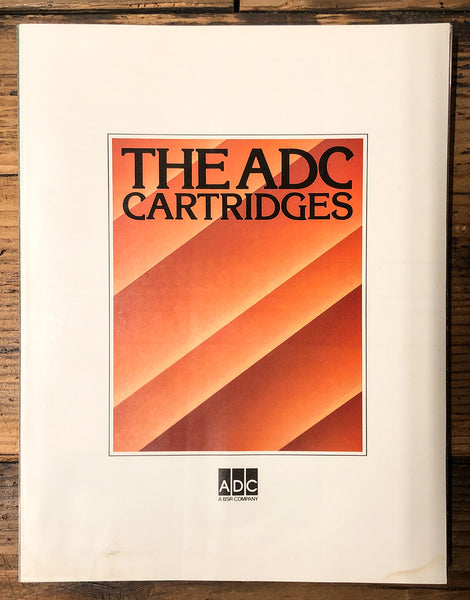 ADC PSX-10 -20 -30 -40 TRX-1 -2 Phono Cartridge 3pg Dealer Brochure *Orig*