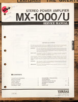 Yamaha MX-1000 MX-1000U Amplifier  Service Manual *Original*